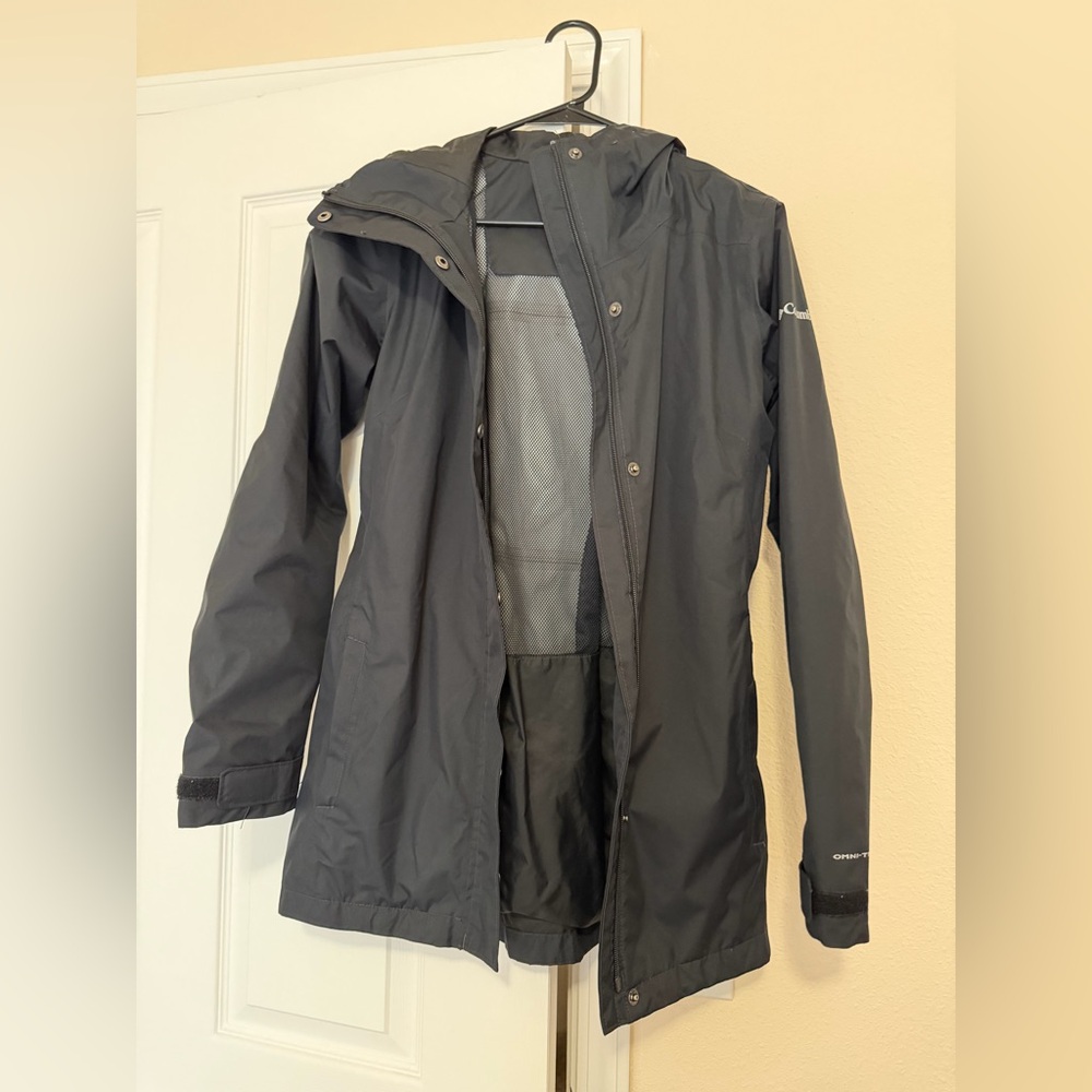 Columbia omni tech rain jacket